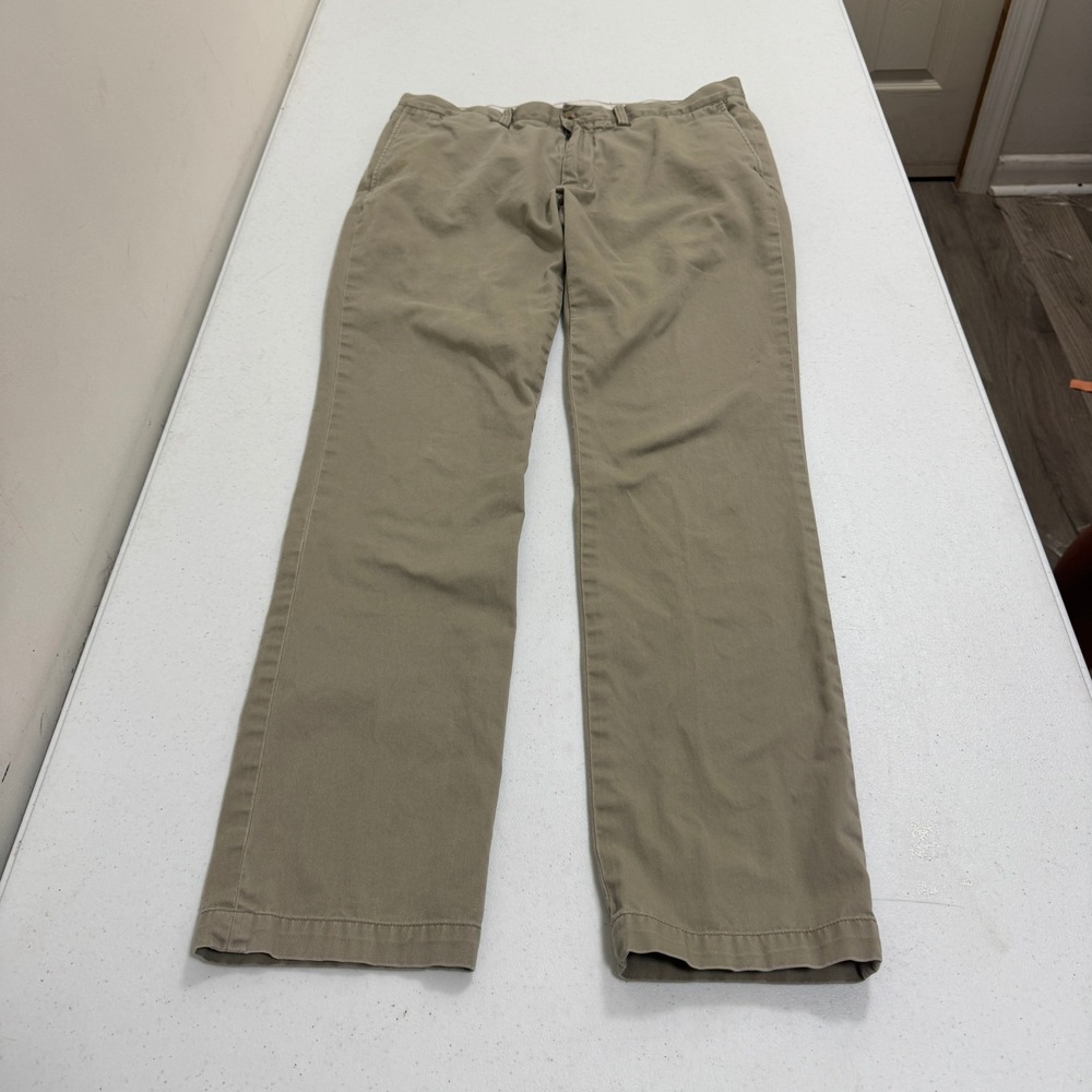Polo Ralph Lauren Mens Slim Fit Chino Pants‎ Khaki Tan 34x34